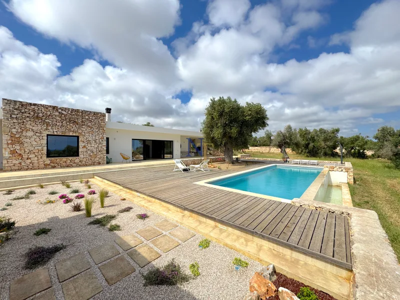 New-Build Villa with Infinity Pool and Sea View for Sale in Carovigno — 6