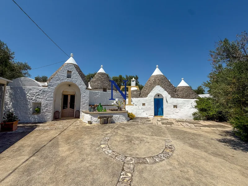 Tenuta con Trulli, 2 Lamie Indipendenti e 6.208 mq di Terreno in Vendita vicino Ostuni — 6