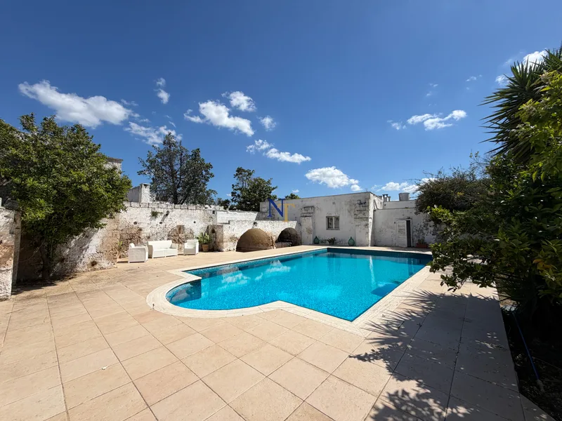 Authentic Apulian Masseria with Pool and Chapel for Sale near Oria — 5