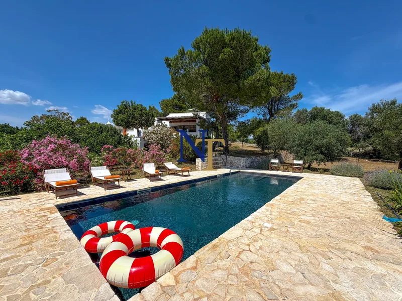 Restored Trullo with Saltwater Pool and Panoramic Terrace for Sale near Ostuni — 6