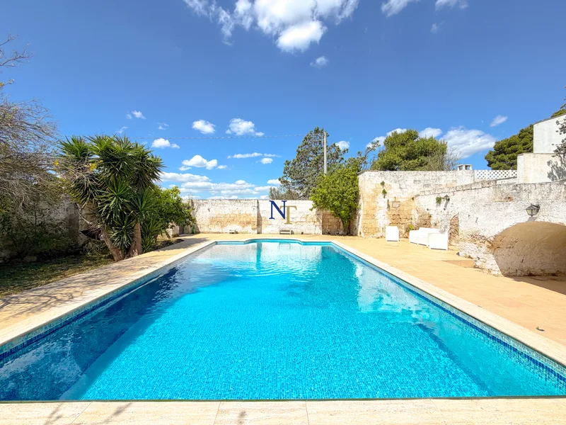 Authentic Apulian Masseria with Pool and Chapel for Sale near Oria — 6