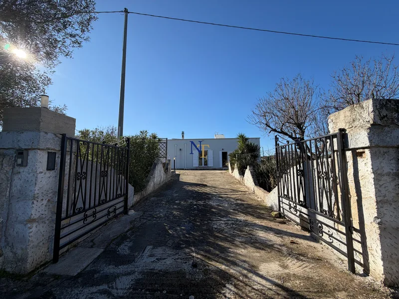**Villa with Panoramic Terrace and Olive Trees for Sale near Ostuni
