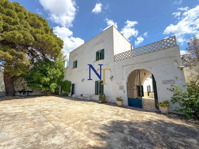 Authentic Apulian Masseria with Pool and Chapel for Sale near Oria — 2