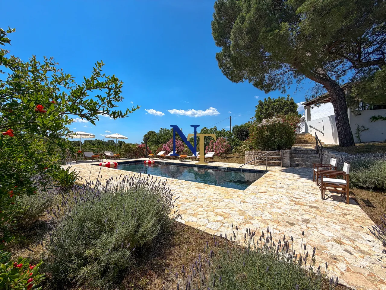Restored Trullo with Saltwater Pool and Panoramic Terrace for Sale near Ostuni — 2