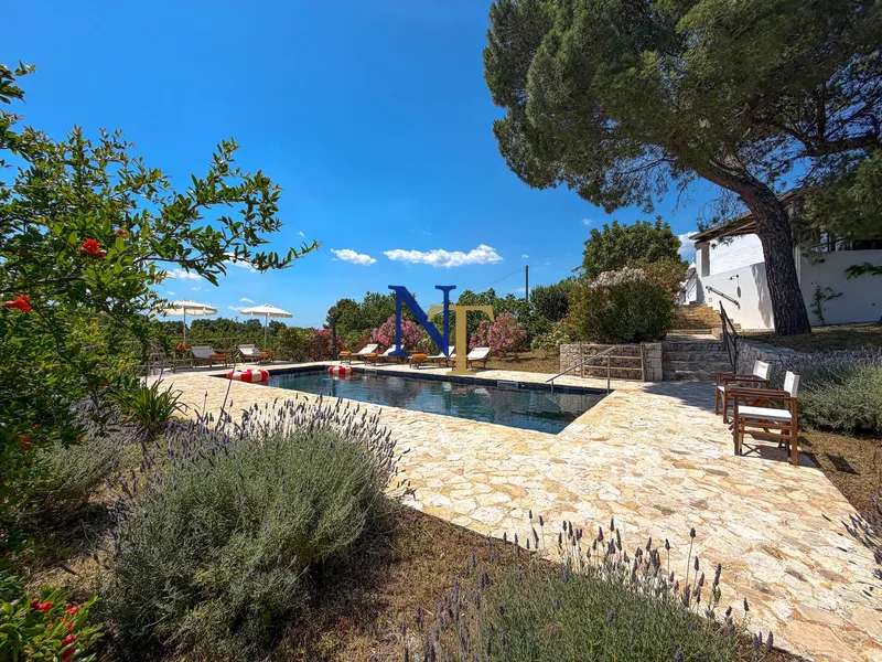 Restored Trullo with Saltwater Pool and Panoramic Terrace for Sale near Ostuni — 2