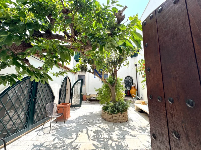 Historic House with Private Courtyard and Panoramic Terraces for Sale in Ostuni