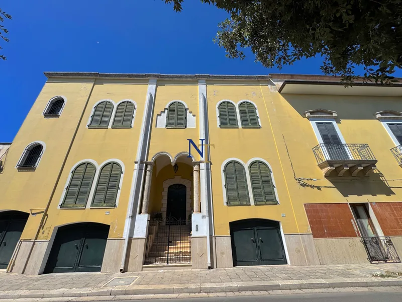 Historic Palazzo with Private Garden and Panoramic Terrace for Sale in Torre Santa Susanna